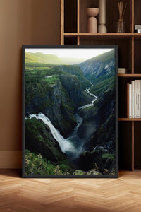 HOMEPACK Ahşap Çerçeveli Tablo Çerçeveli Poster Sanatsal Modern Duvar Dekoru BEK-8267