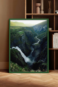 HOMEPACK Ahşap Çerçeveli Tablo Çerçeveli Poster Sanatsal Modern Duvar Dekoru BEK-8267