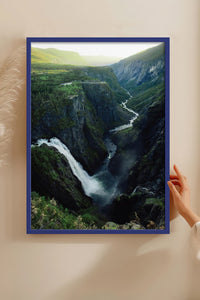 HOMEPACK Ahşap Çerçeveli Tablo Çerçeveli Poster Sanatsal Modern Duvar Dekoru BEK-8267