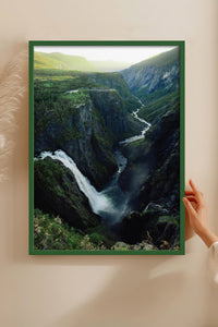 HOMEPACK Ahşap Çerçeveli Tablo Çerçeveli Poster Sanatsal Modern Duvar Dekoru BEK-8267