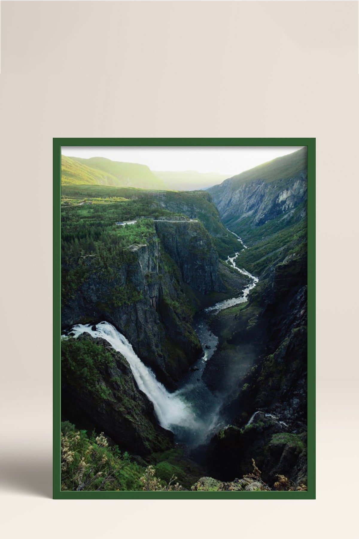HOMEPACK Ahşap Çerçeveli Tablo Çerçeveli Poster Sanatsal Modern Duvar Dekoru BEK-8267