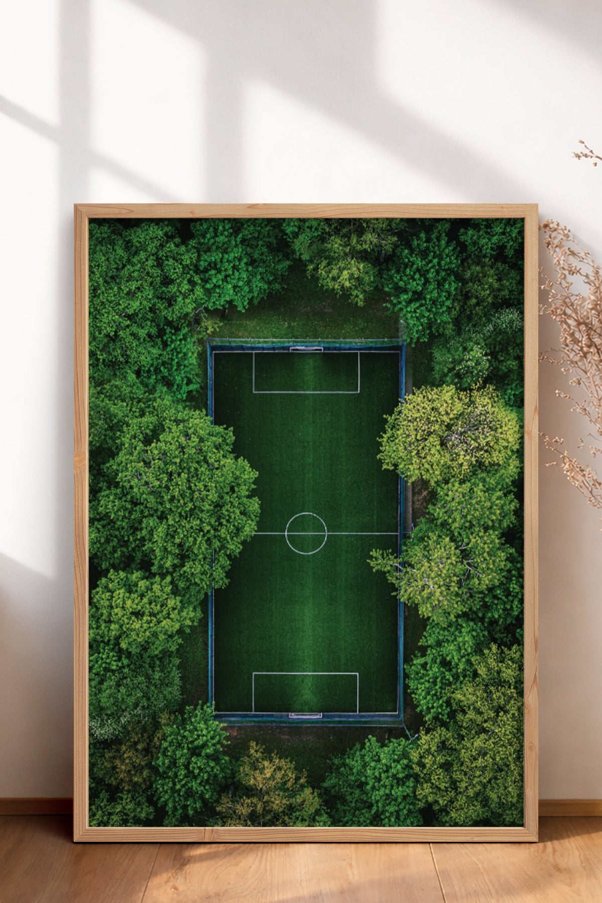 HOMEPACK Ahşap Çerçeveli Tablo Çerçeveli Poster Sanatsal Modern Duvar Dekoru BEK-8268