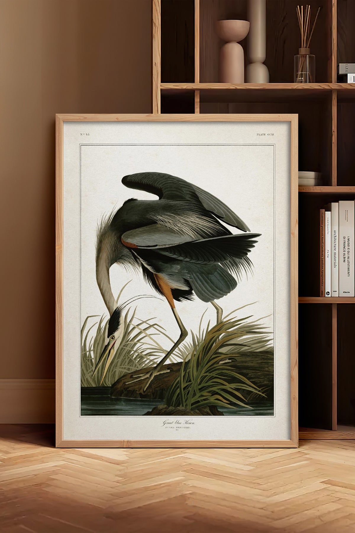HOMEPACK Ahşap Çerçeveli Tablo Çerçeveli Poster Sanatsal Modern Duvar Dekoru BEK-8269