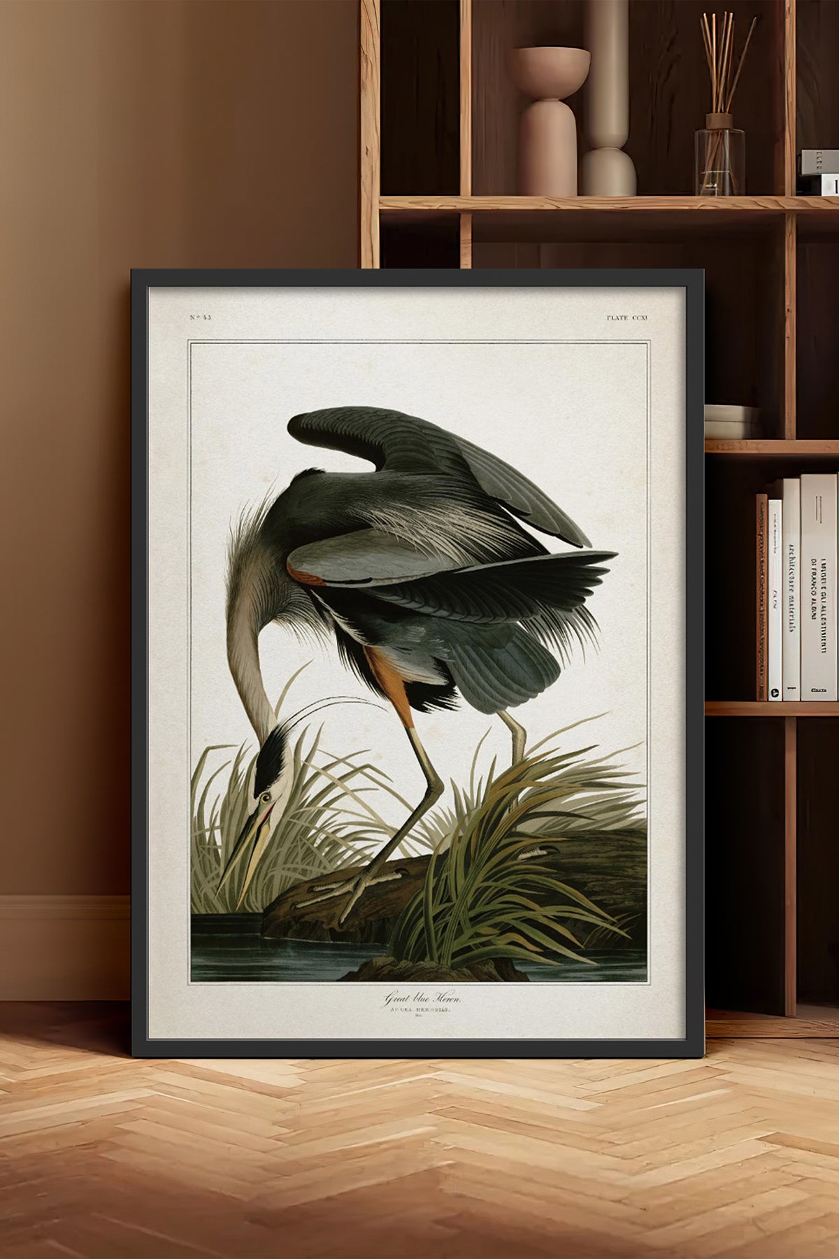 HOMEPACK Ahşap Çerçeveli Tablo Çerçeveli Poster Sanatsal Modern Duvar Dekoru BEK-8269