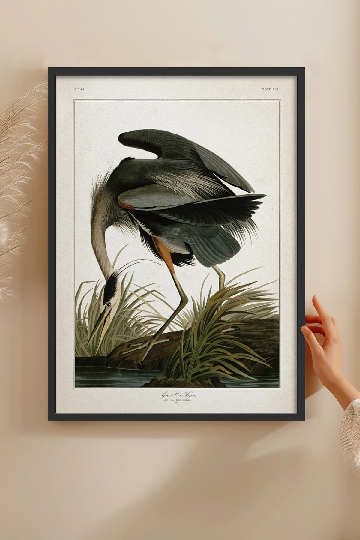 HOMEPACK Ahşap Çerçeveli Tablo Çerçeveli Poster Sanatsal Modern Duvar Dekoru BEK-8269