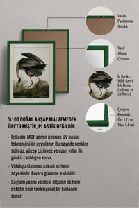 HOMEPACK Ahşap Çerçeveli Tablo Çerçeveli Poster Sanatsal Modern Duvar Dekoru BEK-8269