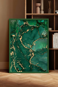 HOMEPACK Ahşap Çerçeveli Tablo Çerçeveli Poster Sanatsal Modern Duvar Dekoru BEK-8270