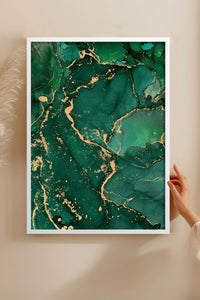 HOMEPACK Ahşap Çerçeveli Tablo Çerçeveli Poster Sanatsal Modern Duvar Dekoru BEK-8270
