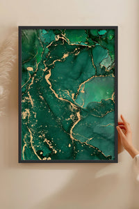 HOMEPACK Ahşap Çerçeveli Tablo Çerçeveli Poster Sanatsal Modern Duvar Dekoru BEK-8270