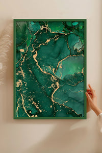 HOMEPACK Ahşap Çerçeveli Tablo Çerçeveli Poster Sanatsal Modern Duvar Dekoru BEK-8270