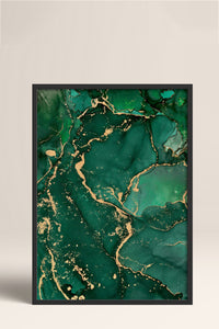 HOMEPACK Ahşap Çerçeveli Tablo Çerçeveli Poster Sanatsal Modern Duvar Dekoru BEK-8270