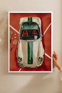 HOMEPACK Ahşap Çerçeveli Tablo Çerçeveli Poster Sanatsal Modern Duvar Dekoru BEK-8271