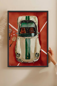 HOMEPACK Ahşap Çerçeveli Tablo Çerçeveli Poster Sanatsal Modern Duvar Dekoru BEK-8271