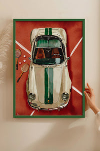 HOMEPACK Ahşap Çerçeveli Tablo Çerçeveli Poster Sanatsal Modern Duvar Dekoru BEK-8271