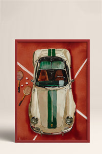 HOMEPACK Ahşap Çerçeveli Tablo Çerçeveli Poster Sanatsal Modern Duvar Dekoru BEK-8271