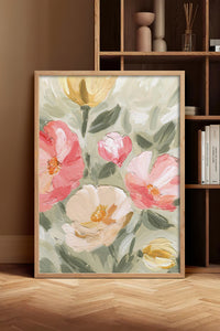 HOMEPACK Ahşap Çerçeveli Tablo Çerçeveli Poster Sanatsal Modern Duvar Dekoru BEK-8273