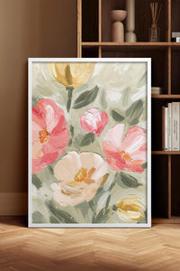 HOMEPACK Ahşap Çerçeveli Tablo Çerçeveli Poster Sanatsal Modern Duvar Dekoru BEK-8273