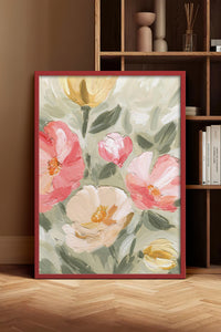 HOMEPACK Ahşap Çerçeveli Tablo Çerçeveli Poster Sanatsal Modern Duvar Dekoru BEK-8273