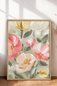 HOMEPACK Ahşap Çerçeveli Tablo Çerçeveli Poster Sanatsal Modern Duvar Dekoru BEK-8273