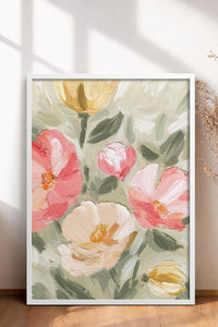 HOMEPACK Ahşap Çerçeveli Tablo Çerçeveli Poster Sanatsal Modern Duvar Dekoru BEK-8273