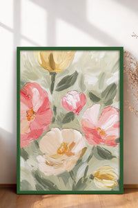 HOMEPACK Ahşap Çerçeveli Tablo Çerçeveli Poster Sanatsal Modern Duvar Dekoru BEK-8273