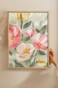 HOMEPACK Ahşap Çerçeveli Tablo Çerçeveli Poster Sanatsal Modern Duvar Dekoru BEK-8273
