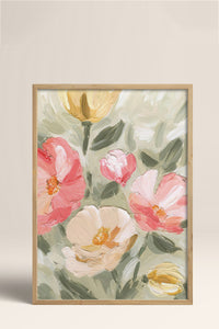 HOMEPACK Ahşap Çerçeveli Tablo Çerçeveli Poster Sanatsal Modern Duvar Dekoru BEK-8273