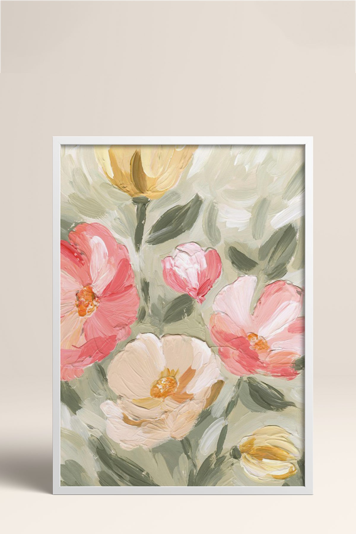 HOMEPACK Ahşap Çerçeveli Tablo Çerçeveli Poster Sanatsal Modern Duvar Dekoru BEK-8273