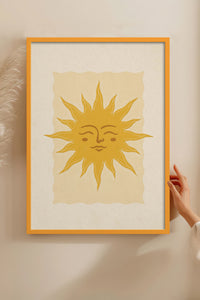 HOMEPACK Ahşap Çerçeveli Tablo Çerçeveli Poster Sanatsal Modern Duvar Dekoru BEK-8274