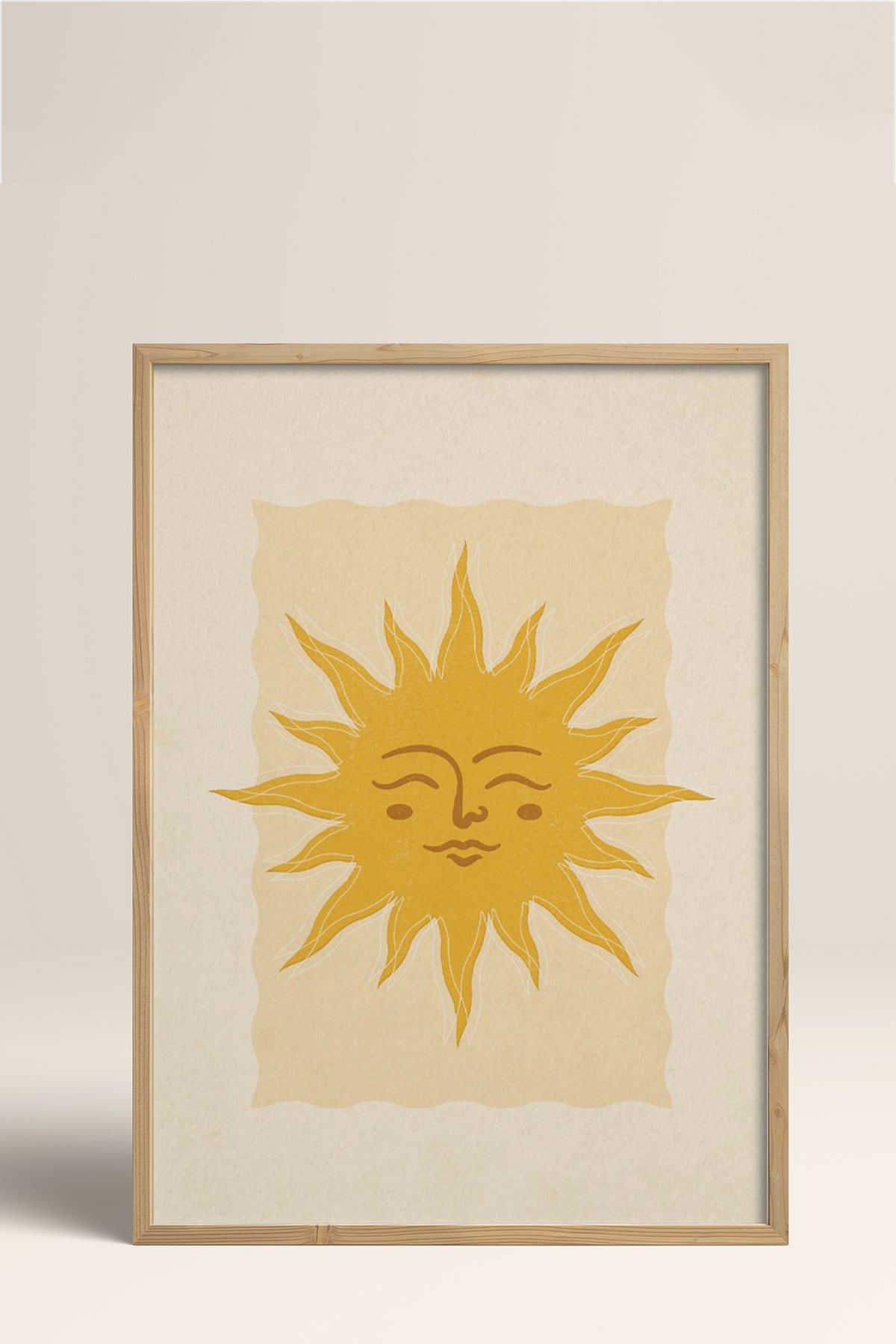 HOMEPACK Ahşap Çerçeveli Tablo Çerçeveli Poster Sanatsal Modern Duvar Dekoru BEK-8274