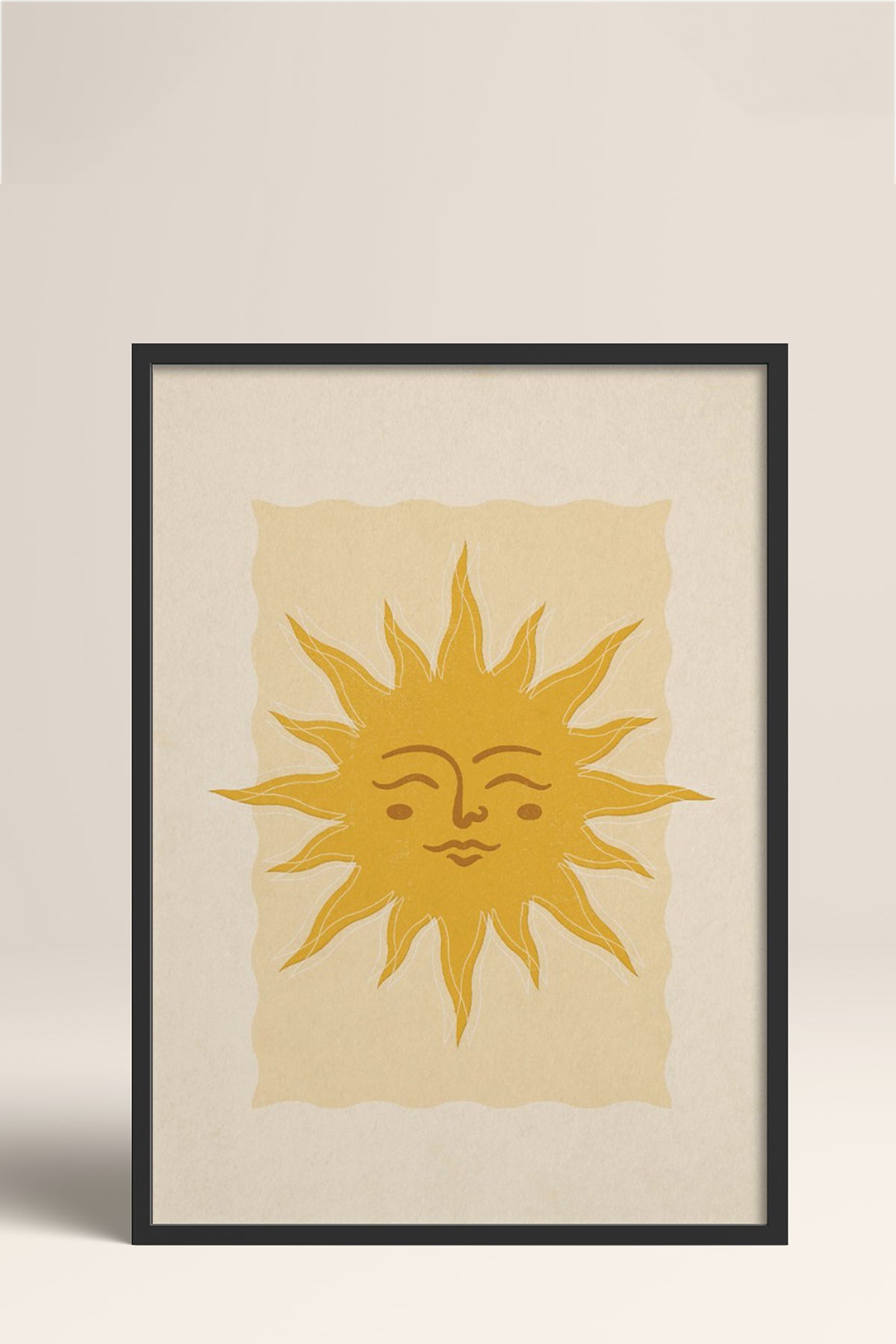 HOMEPACK Ahşap Çerçeveli Tablo Çerçeveli Poster Sanatsal Modern Duvar Dekoru BEK-8274