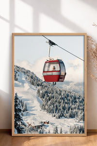 HOMEPACK Ahşap Çerçeveli Tablo Çerçeveli Poster Sanatsal Modern Duvar Dekoru BEK-8275