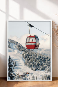 HOMEPACK Ahşap Çerçeveli Tablo Çerçeveli Poster Sanatsal Modern Duvar Dekoru BEK-8275