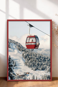 HOMEPACK Ahşap Çerçeveli Tablo Çerçeveli Poster Sanatsal Modern Duvar Dekoru BEK-8275
