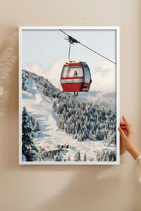 HOMEPACK Ahşap Çerçeveli Tablo Çerçeveli Poster Sanatsal Modern Duvar Dekoru BEK-8275