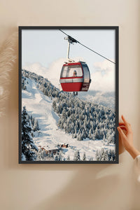 HOMEPACK Ahşap Çerçeveli Tablo Çerçeveli Poster Sanatsal Modern Duvar Dekoru BEK-8275