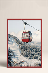 HOMEPACK Ahşap Çerçeveli Tablo Çerçeveli Poster Sanatsal Modern Duvar Dekoru BEK-8275