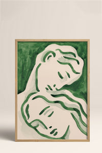 HOMEPACK Ahşap Çerçeveli Tablo Çerçeveli Poster Sanatsal Modern Duvar Dekoru BEK-8277