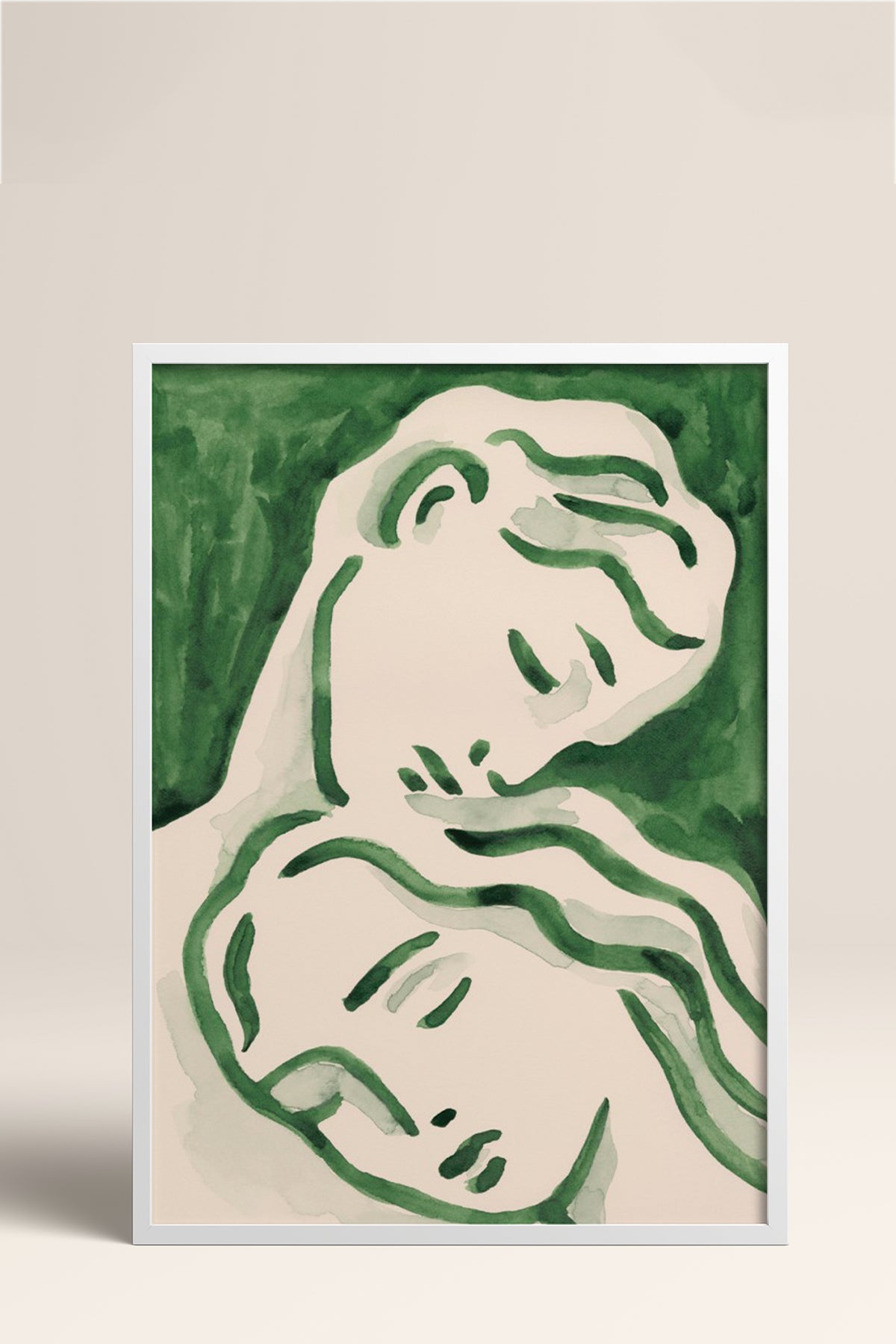 HOMEPACK Ahşap Çerçeveli Tablo Çerçeveli Poster Sanatsal Modern Duvar Dekoru BEK-8277