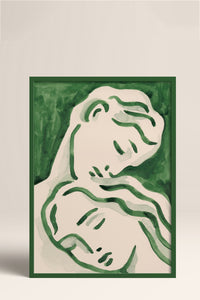 HOMEPACK Ahşap Çerçeveli Tablo Çerçeveli Poster Sanatsal Modern Duvar Dekoru BEK-8277