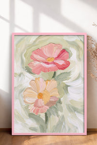 HOMEPACK Ahşap Çerçeveli Tablo Çerçeveli Poster Sanatsal Modern Duvar Dekoru BEK-8278