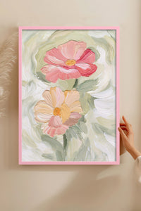 HOMEPACK Ahşap Çerçeveli Tablo Çerçeveli Poster Sanatsal Modern Duvar Dekoru BEK-8278