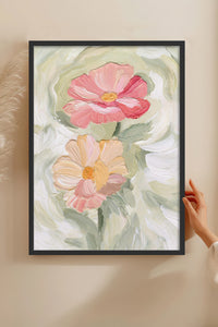 HOMEPACK Ahşap Çerçeveli Tablo Çerçeveli Poster Sanatsal Modern Duvar Dekoru BEK-8278