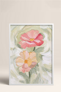 HOMEPACK Ahşap Çerçeveli Tablo Çerçeveli Poster Sanatsal Modern Duvar Dekoru BEK-8278