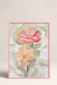 HOMEPACK Ahşap Çerçeveli Tablo Çerçeveli Poster Sanatsal Modern Duvar Dekoru BEK-8278