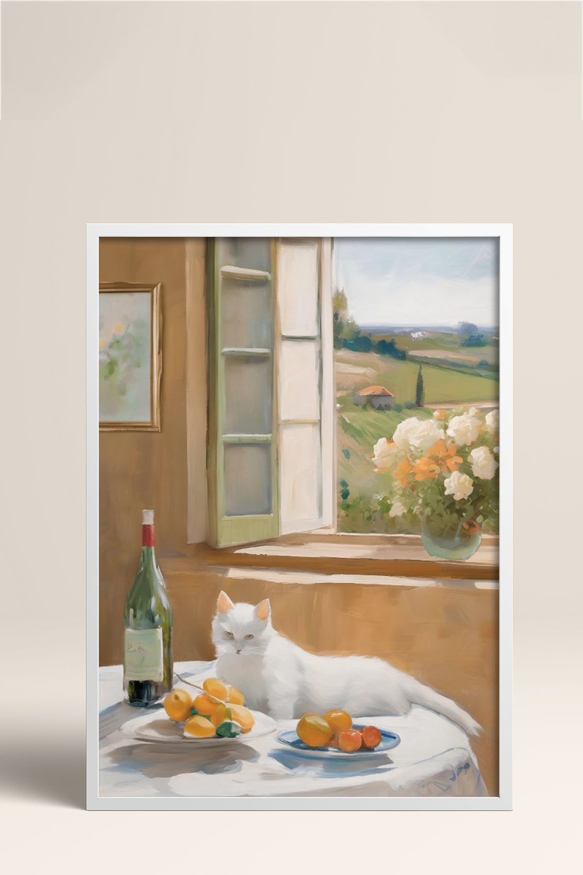 HOMEPACK Ahşap Çerçeveli Tablo Çerçeveli Poster Sanatsal Modern Duvar Dekoru BEK-8279