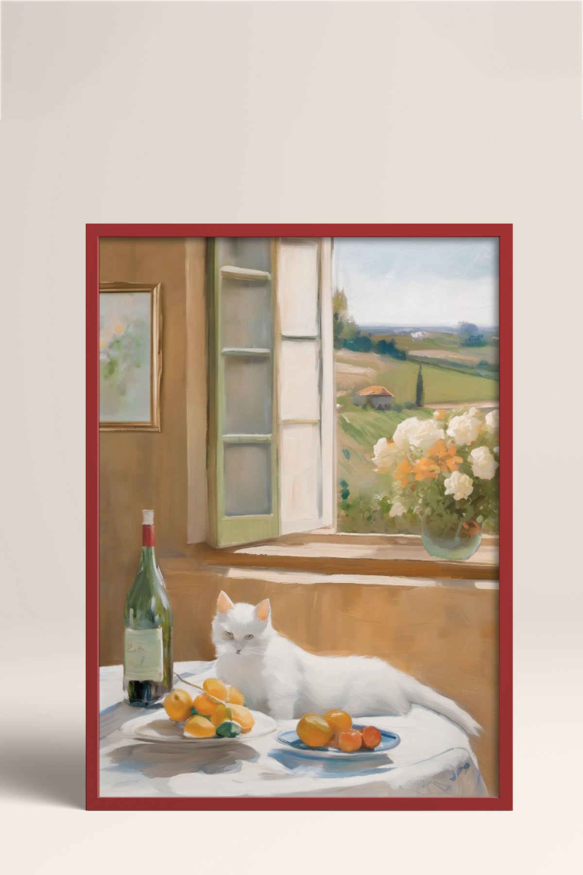 HOMEPACK Ahşap Çerçeveli Tablo Çerçeveli Poster Sanatsal Modern Duvar Dekoru BEK-8279