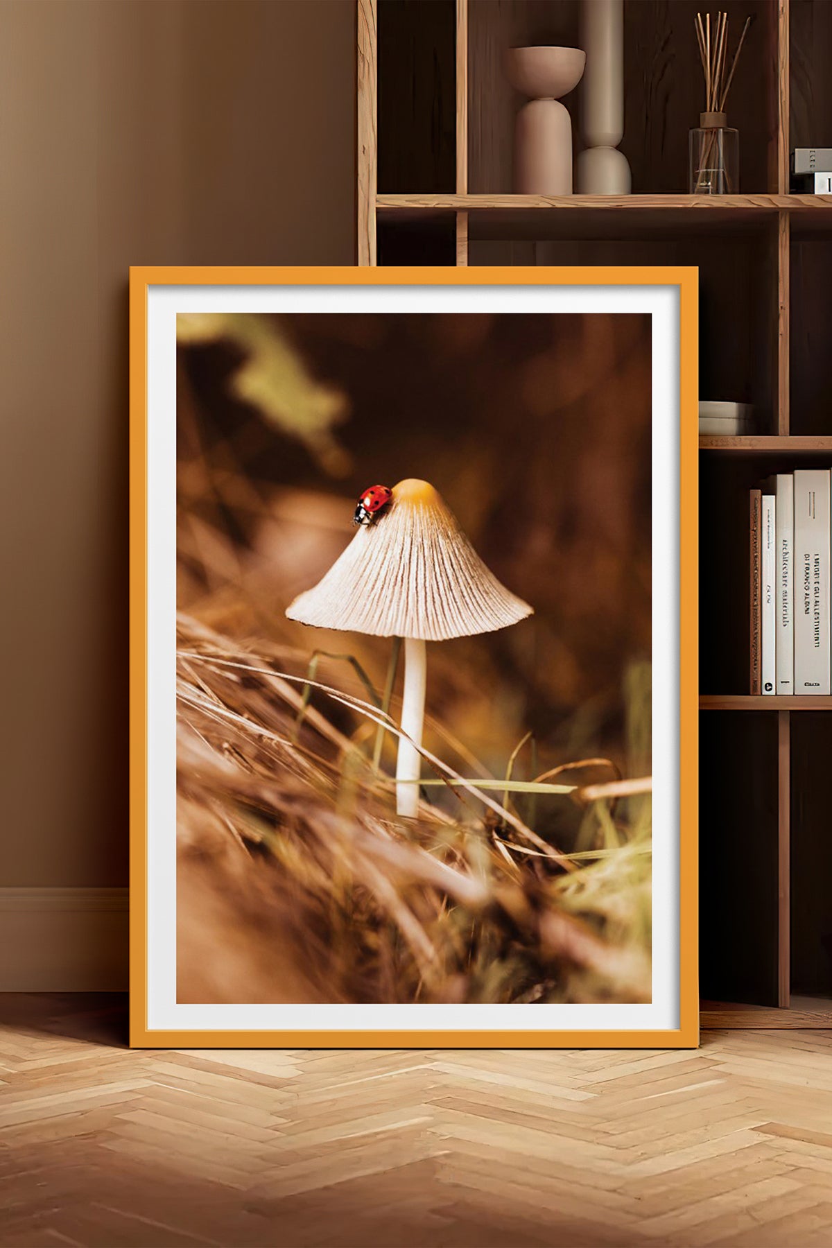 HOMEPACK Ahşap Çerçeveli Tablo Çerçeveli Poster Sanatsal Modern Duvar Dekoru BEK-8281