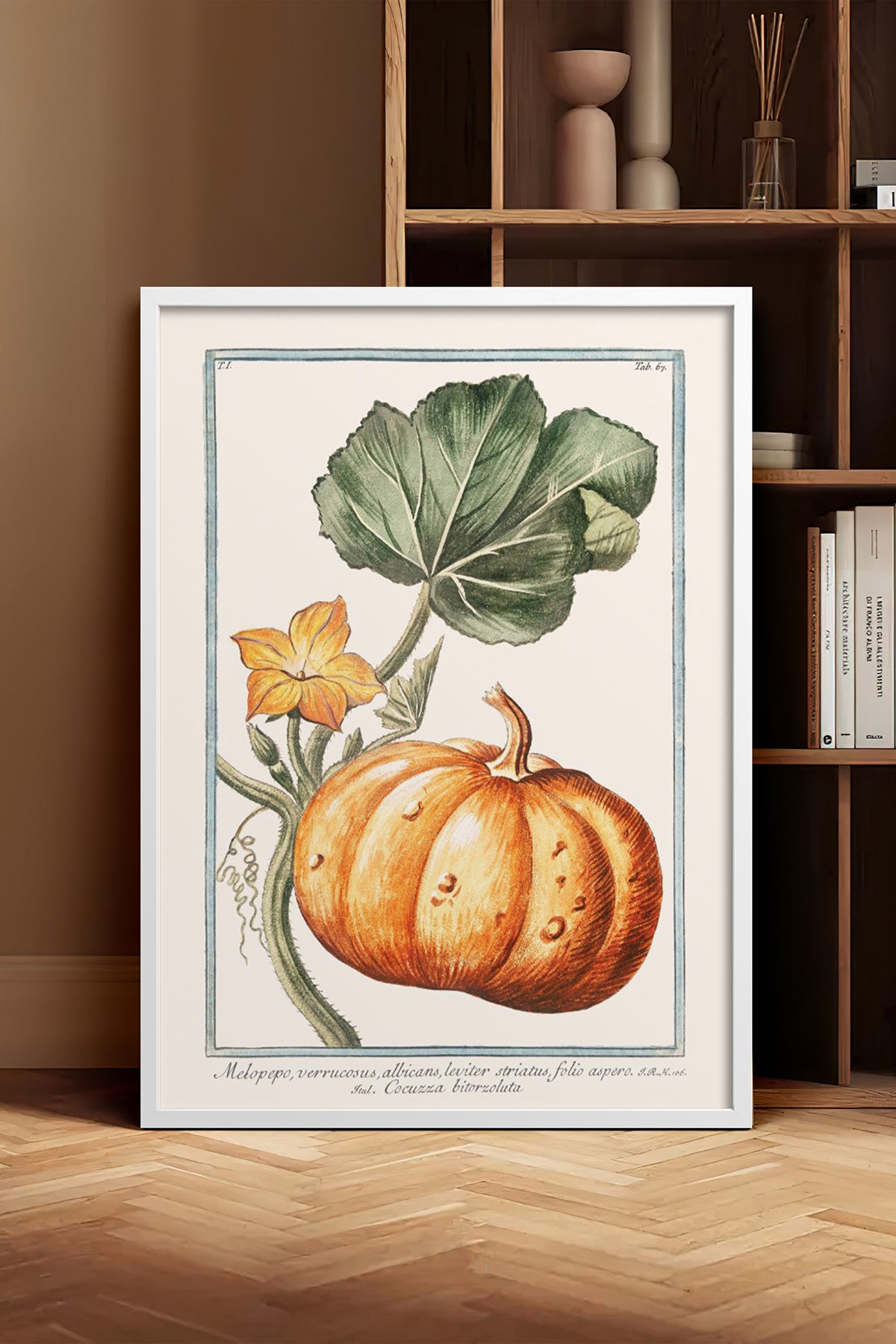 HOMEPACK Ahşap Çerçeveli Tablo Çerçeveli Poster Sanatsal Modern Duvar Dekoru BEK-8282