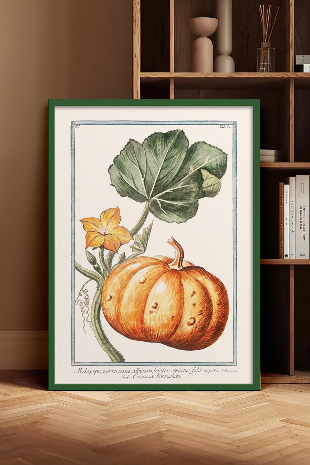 HOMEPACK Ahşap Çerçeveli Tablo Çerçeveli Poster Sanatsal Modern Duvar Dekoru BEK-8282